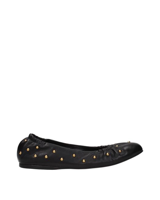 Chloé Black Ballerine Leather