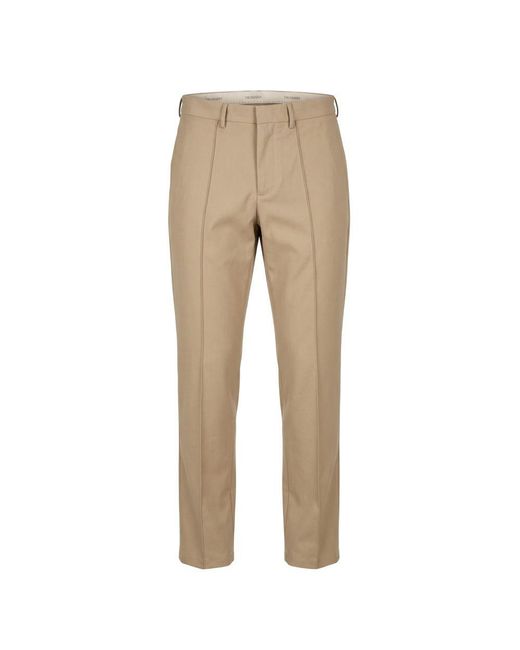 Trussardi Natural Beige Cotton Mens Pants for men