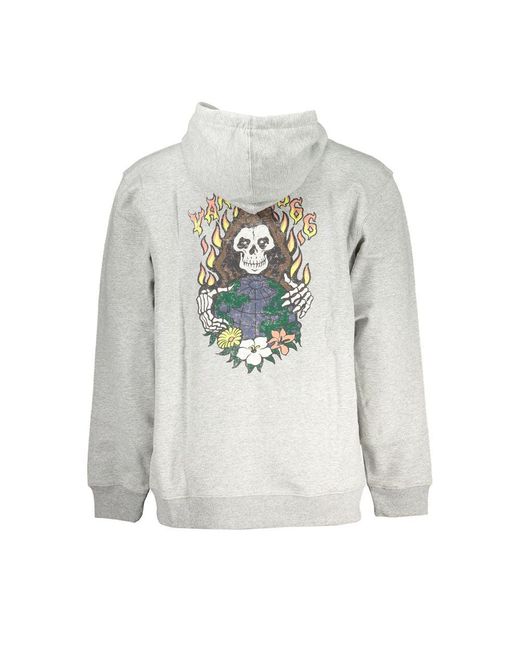Vans Gray Chic Fleece Hooded Sweatshirt for men