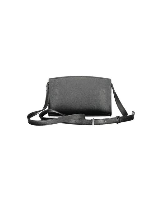 Calvin Klein Black Polyester Shoulder Bag