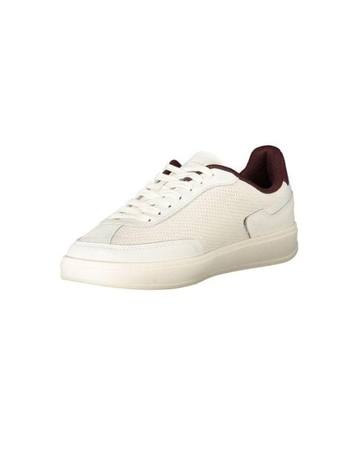 Tommy Hilfiger White Polyester Sneaker