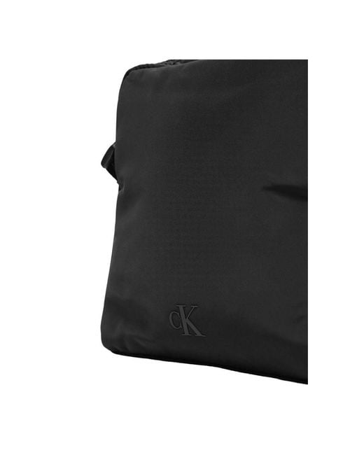 Calvin Klein Black Over Webbing Reporter18 Ny K50k512567 Crossover for men