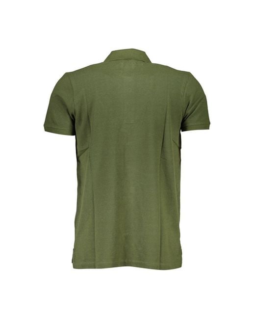 Gianmarco Venturi Green Verde Cotton Men Polo for men