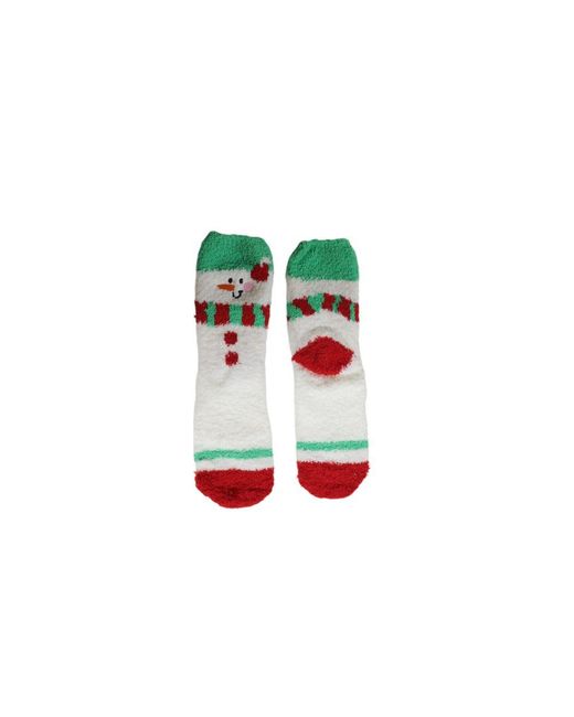 ONLY Green Bicolor Polyester Socks
