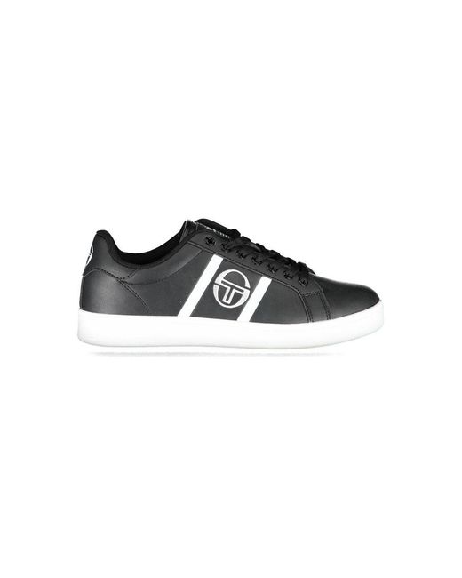 Sergio Tacchini Black Polyester Sneaker for men