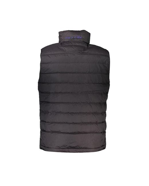 La Martina Blue Polyamide Jacket for men