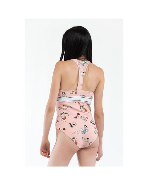 Moschino Pink Cotton Bodysuit