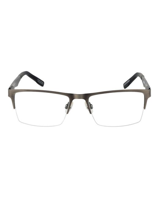 Spy Black Gray Plastic Glasses (frames) for men