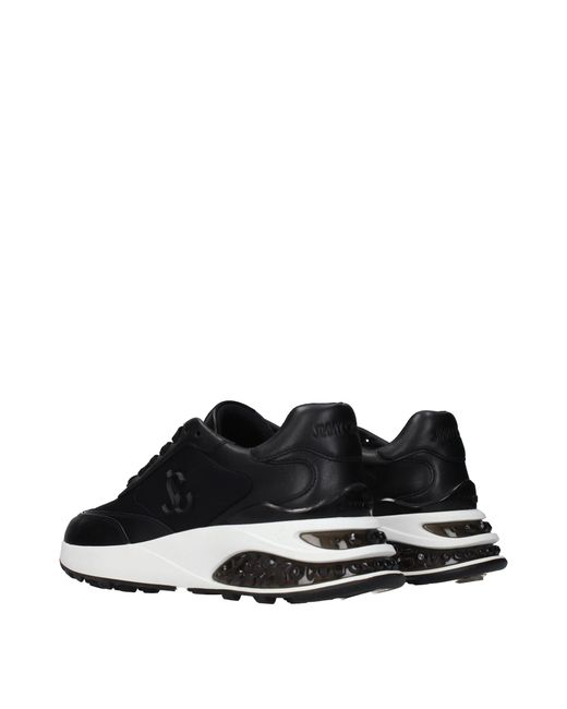 Jimmy Choo Black Sneakers Memphis Fabric
