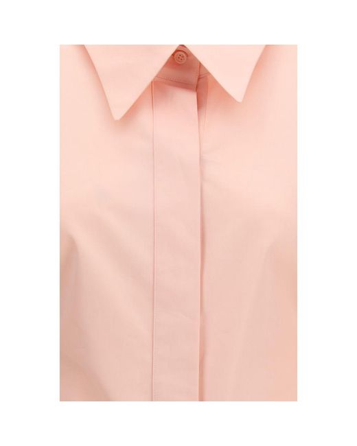 Givenchy Pink Multicolor Cotton Shirt