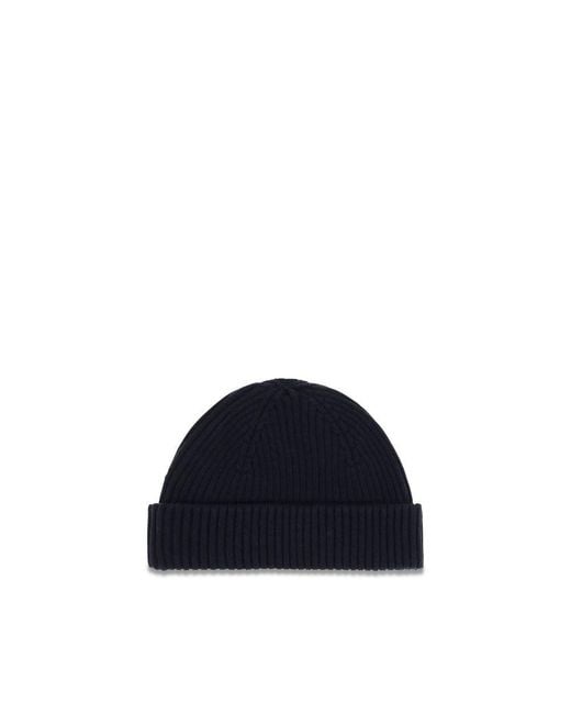 Parajumpers Blue Wool Oves Aries Beanie for men