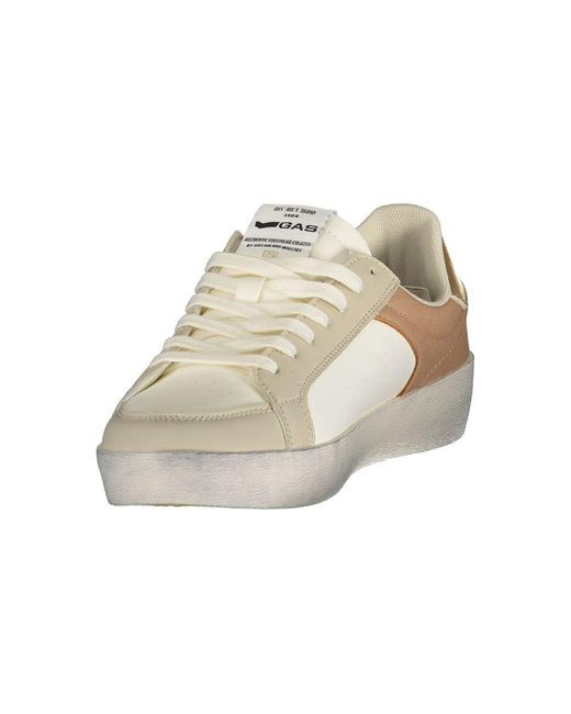 Gas Natural Bianco Polyurethane Sneaker