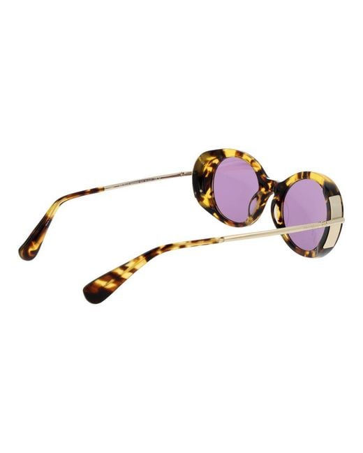 Max Mara Multicolor Acetate Sunglasses