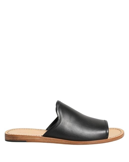 Dolce & Gabbana Multicolor Brown Leather Slides Sandals Flats Men Shoes for men