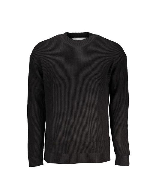Calvin Klein Black Cotton Shirt for men