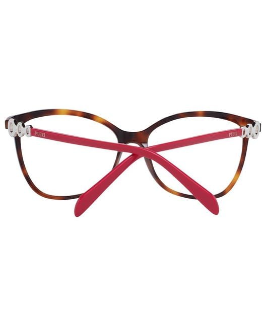 Emilio Pucci Brown Optical Frames