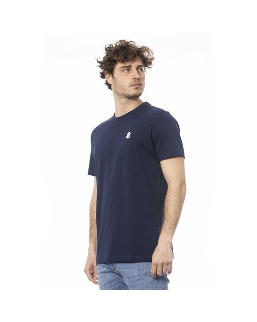 INVICTA WATCH Blue Cotton T-Shirt for men