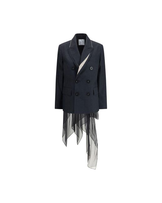 Sacai sacai Suiting Jacket Charcoal Gray 2 サカイ Suiting Jacket 