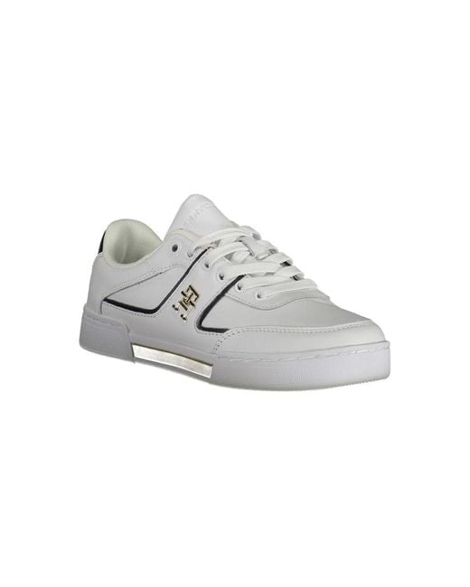 Tommy Hilfiger Gray Polyester Sneaker
