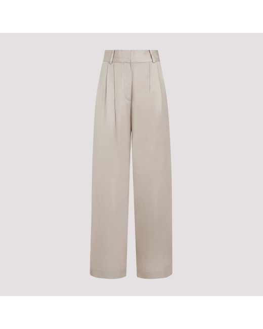 By Malene Birger Natural Theina Piscali Acetate Pants