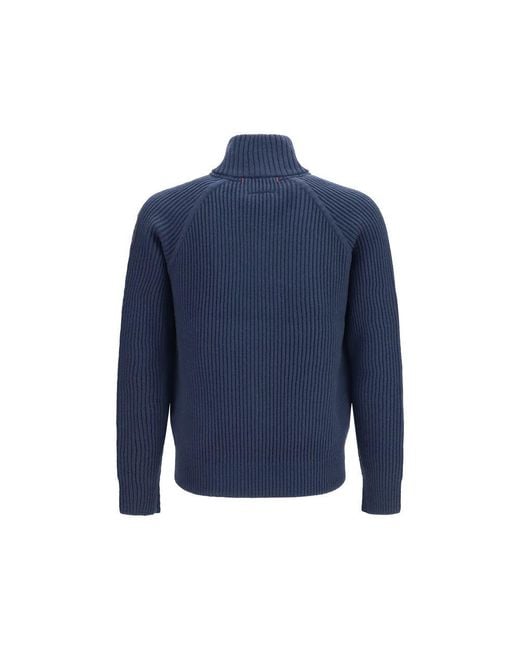 Parajumpers Blue Polyamide Shell Jacket for men