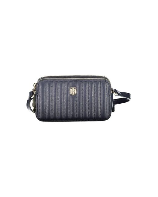 Tommy Hilfiger Blue Polyethylene Handbag