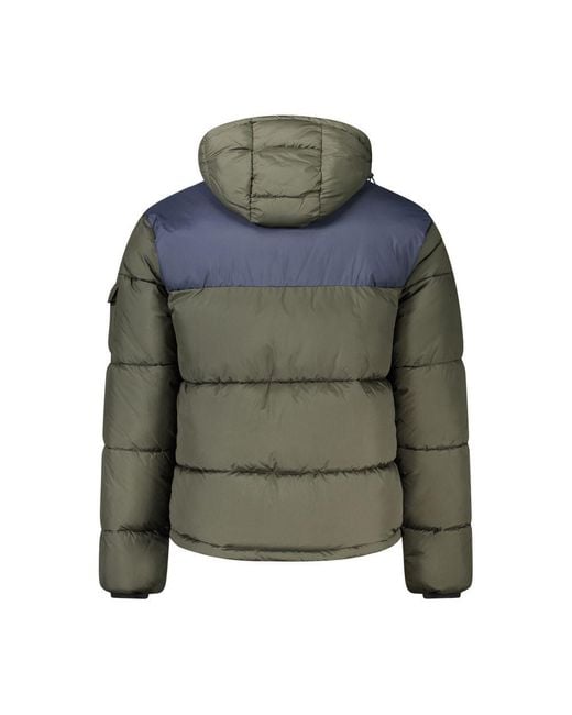 North Sails Green Polyester Jacket for men
