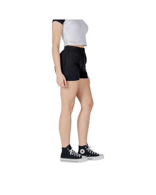 Converse Black Cotton Bermuda