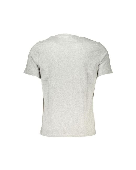 North Sails Gray Grigio Cotton Men's T for men