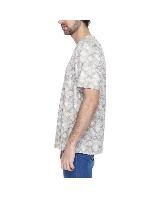 Antony Morato White Beige Polyester Sportswear for men