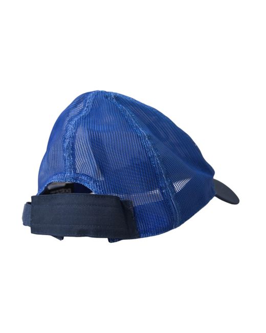Dolce & Gabbana Blue Italia Mesh Baseball Hat