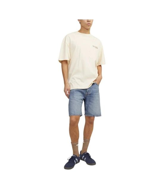 Jack & Jones Blue Jack Jones Cotton Short for men