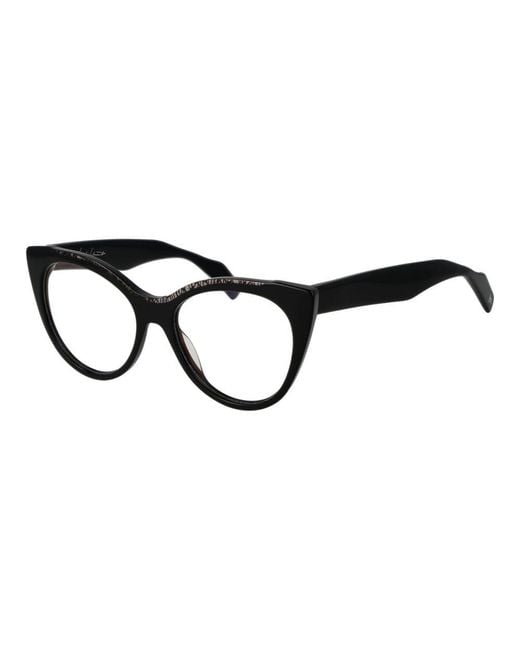 Yohji Yamamoto Black Plastic Glasses (Frames)