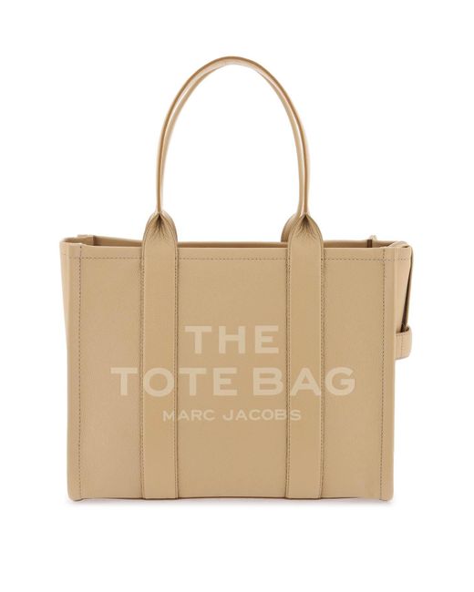 Marc Jacobs Natural The Leather Large Tote Bag