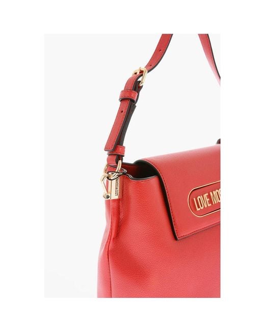 Moschino Red Polyethylene Shoulder Bag