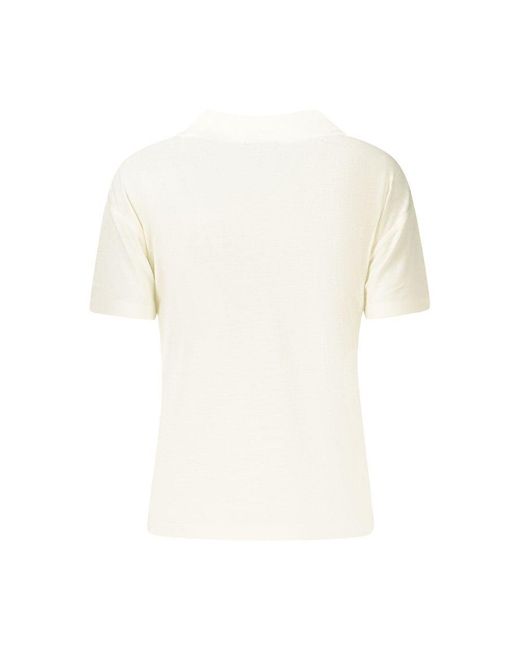 North Sails White Bianco Viscose 's T