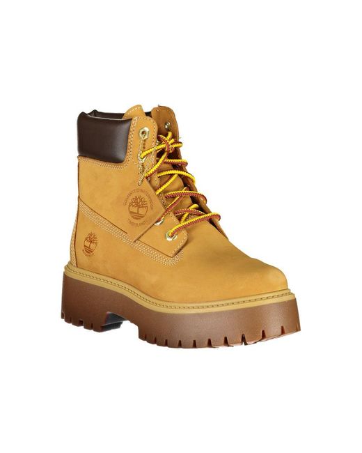 Timberland Yellow Leather Boot