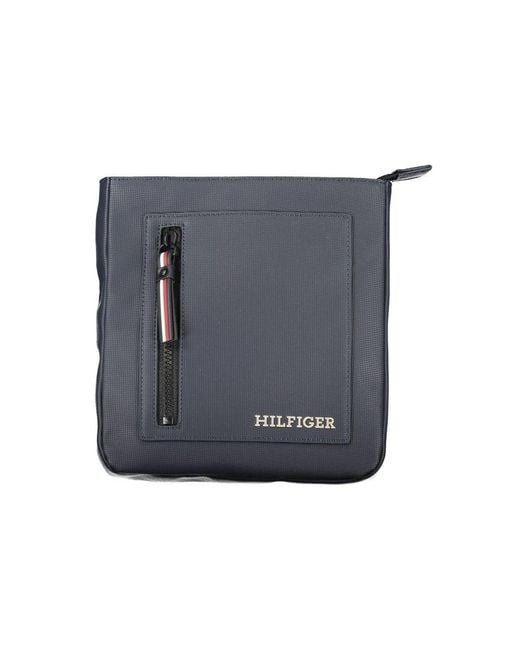 Tommy Hilfiger Blue Polyethylene Shoulder Bag for men