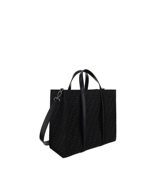 Fendi Black Tote Handbag for men