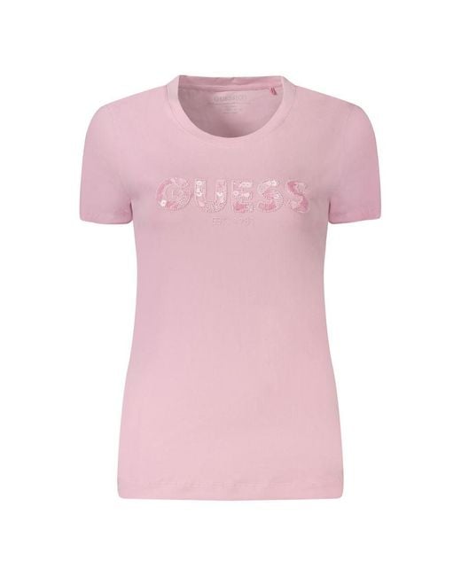 Guess Pink Cotton T