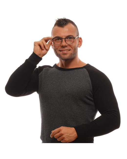 Zegna Gray Titanium Glasses (Frames) for men