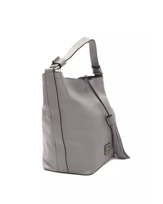 Pompei Donatella Gray Fog Shoulder Bag