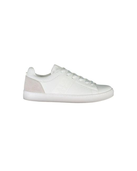 Napapijri White Leather Men Sneaker for men