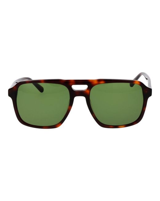 Replay Green Plastic Sunglasses for men