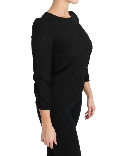 Dolce & Gabbana Black Blouse