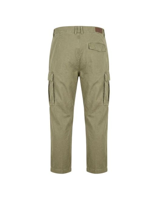 Trussardi Green Cotton Men Pants for men