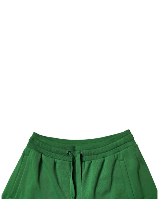 Dolce & Gabbana Green Sweatshorts Casual Style for men