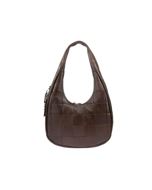 COACH Black Topia Alter Ego Crescent Shoulder Bag