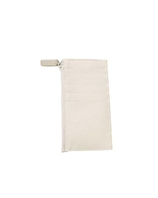 Cerruti 1881 White Leather Men Wallet for men