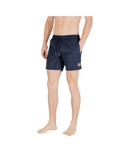 Colmar Blue Polyester Swim Short for men